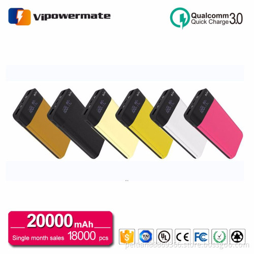 High capacity universal Portable charger laptop power banks 20000mah